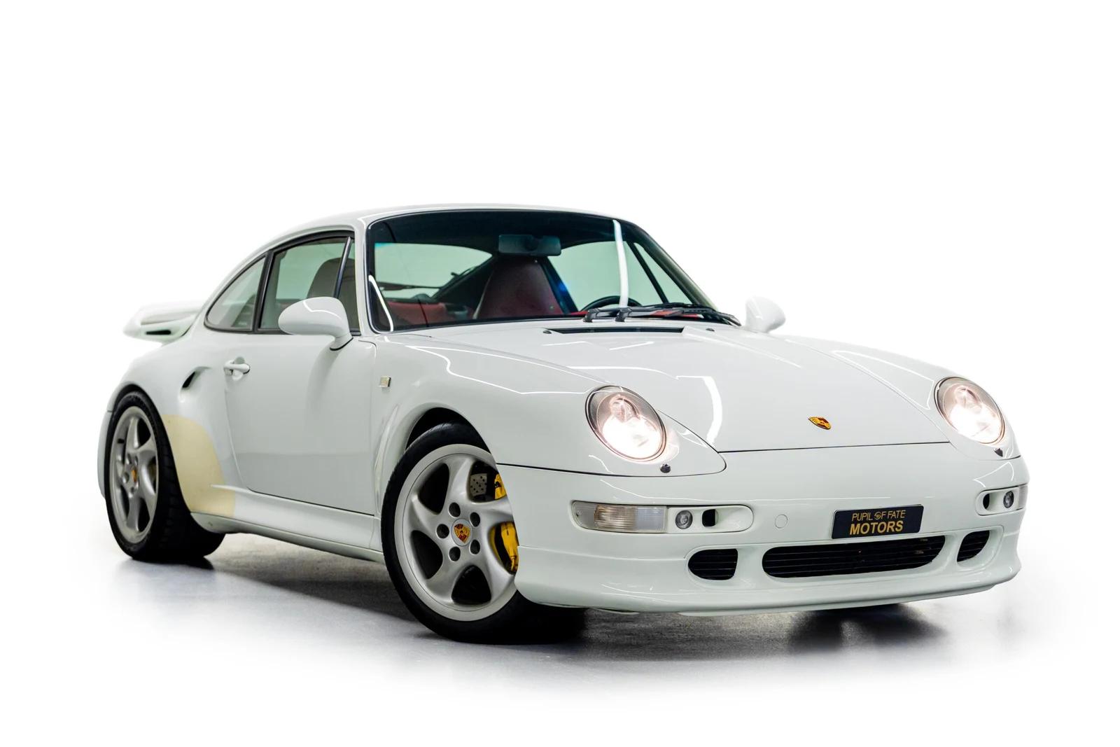 Porsche 911 (993) Turbo · white · Pupil of Fate Motors