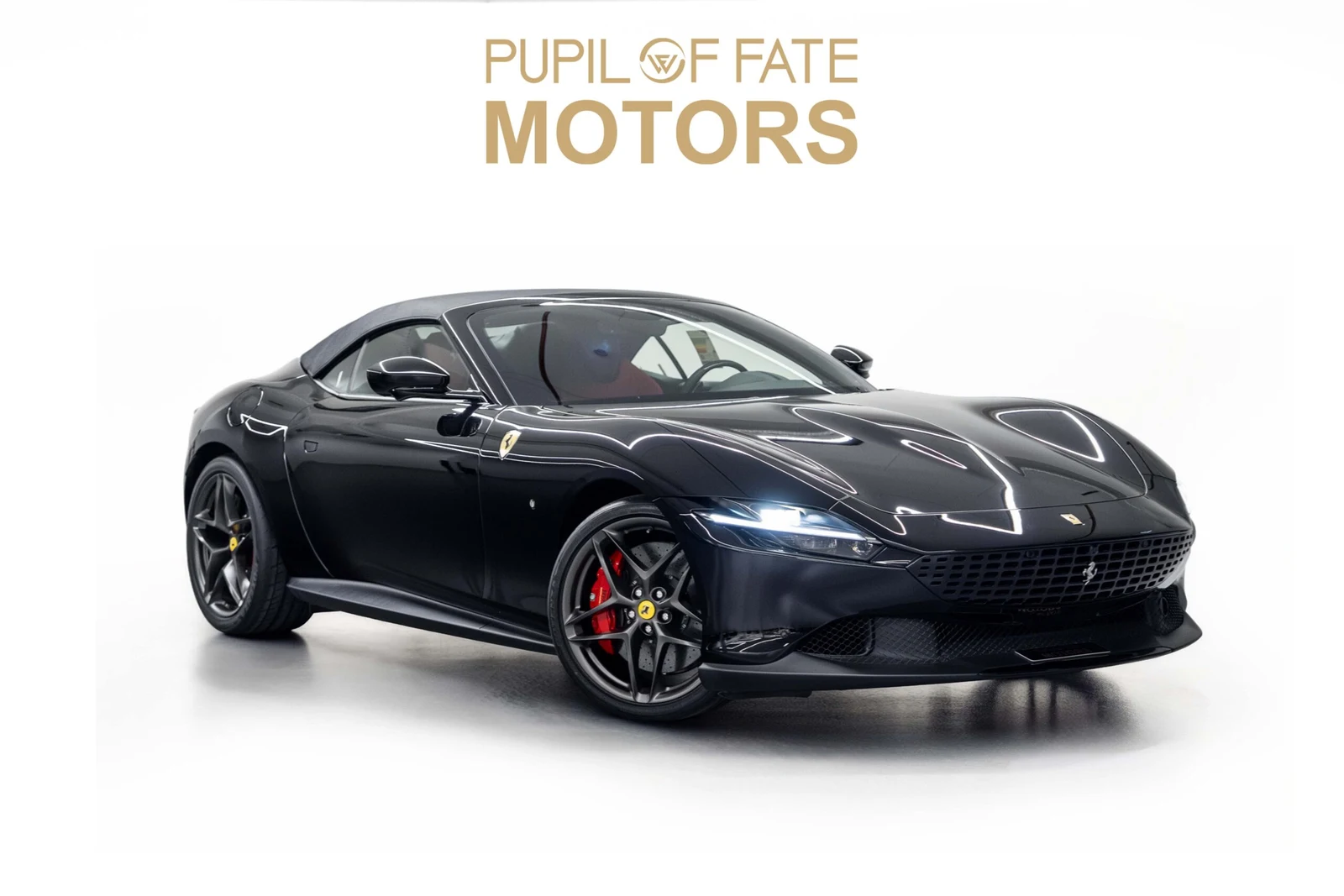 Ferrari Roma Spider · black · Pupil of Fate Motors