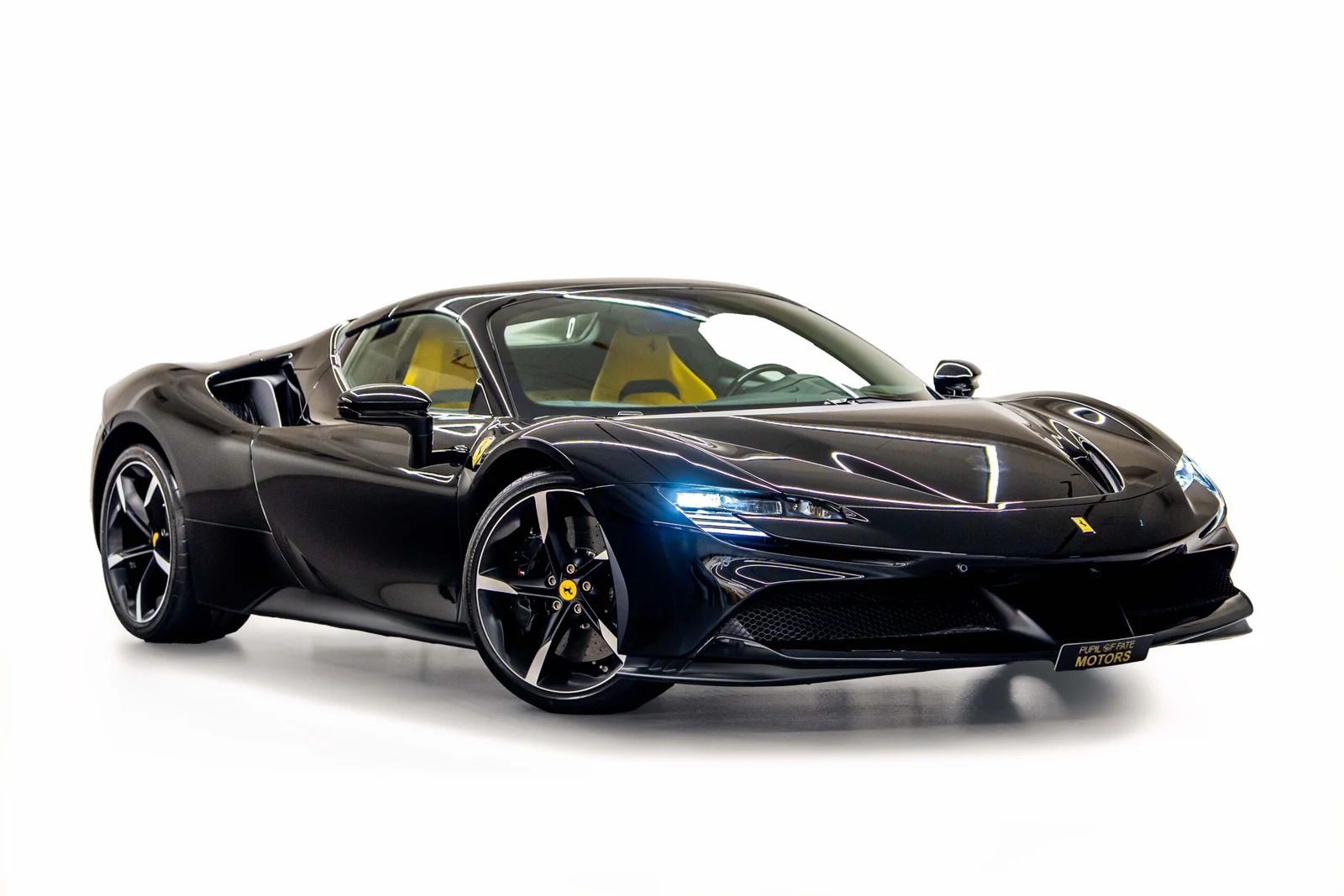 Ferrari SF90 Spider · black · Pupil of Fate Motors