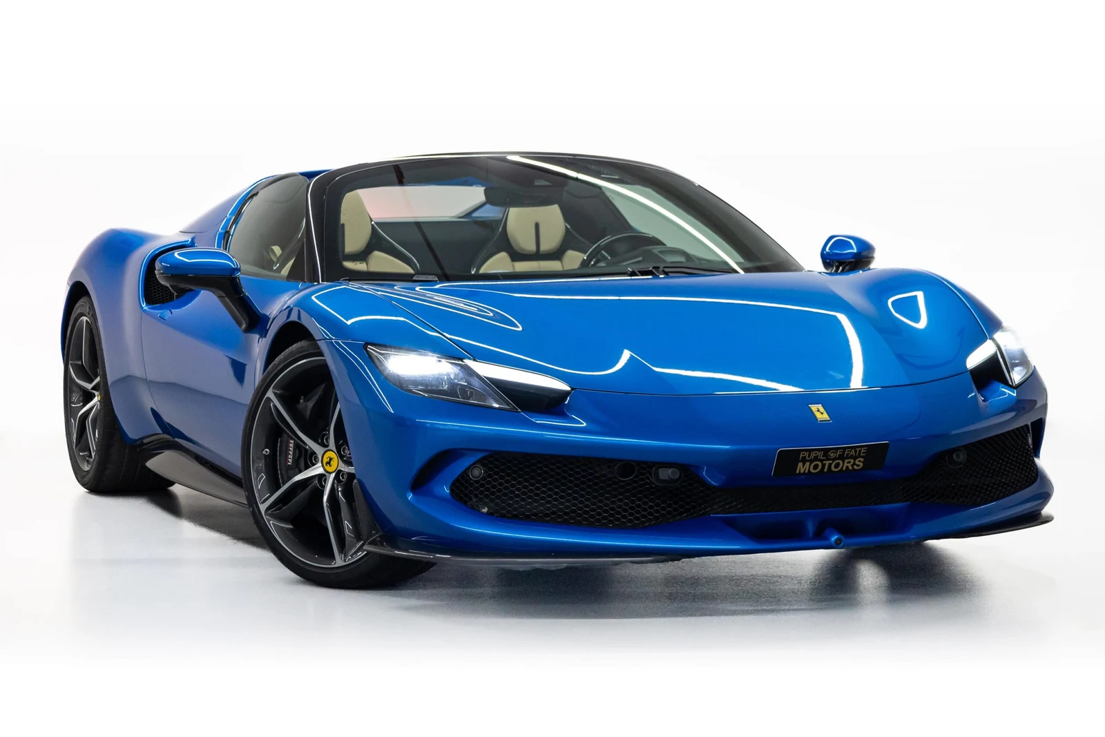 Ferrari 296 GTS · blue · Pupil of Fate Motors