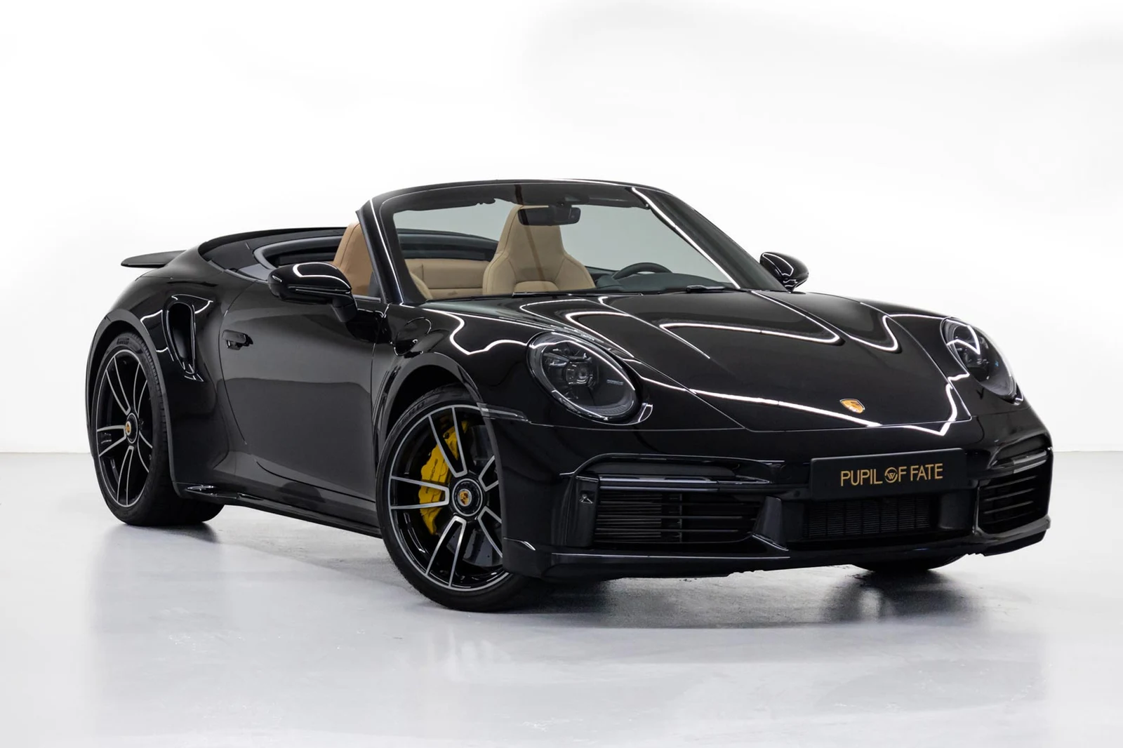 Porsche 911 (992) Turbo S Cabriolet · black · Pupil of Fate Motors