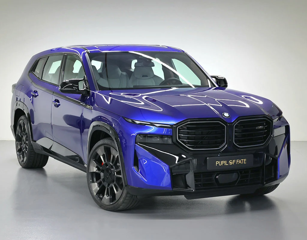 BMW XM · Marina Bay Blue Metallic · Pupil of Fate Motors