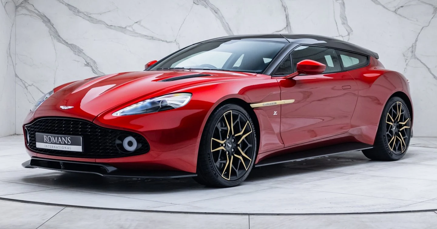 Aston Martin Vanquish Zagato Shooting Brake · Lava Red · Romans International