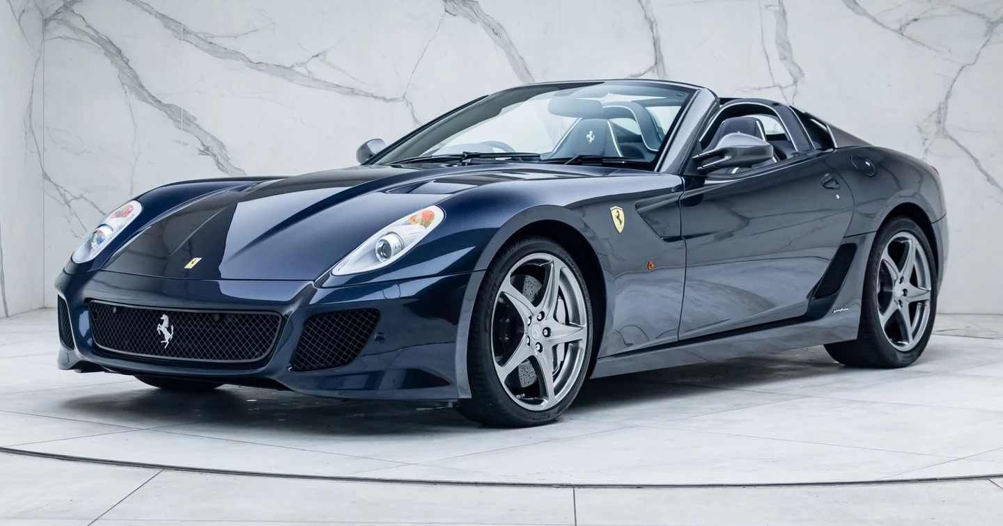 Ferrari 599 SA Aperta · Blu Scuro · Romans International
