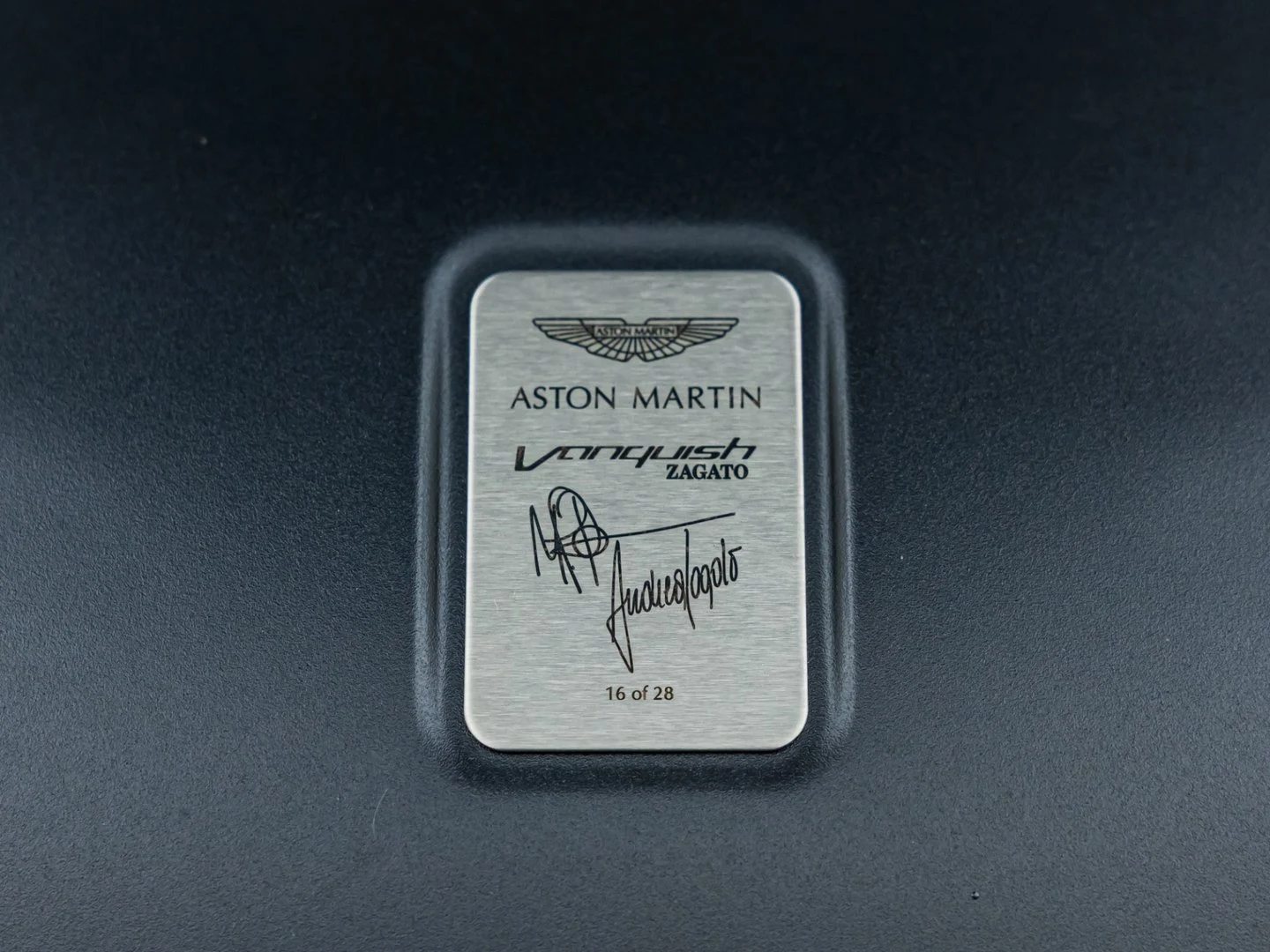 2018 Aston Martin Vanquish Zagato Speedster, 11/20