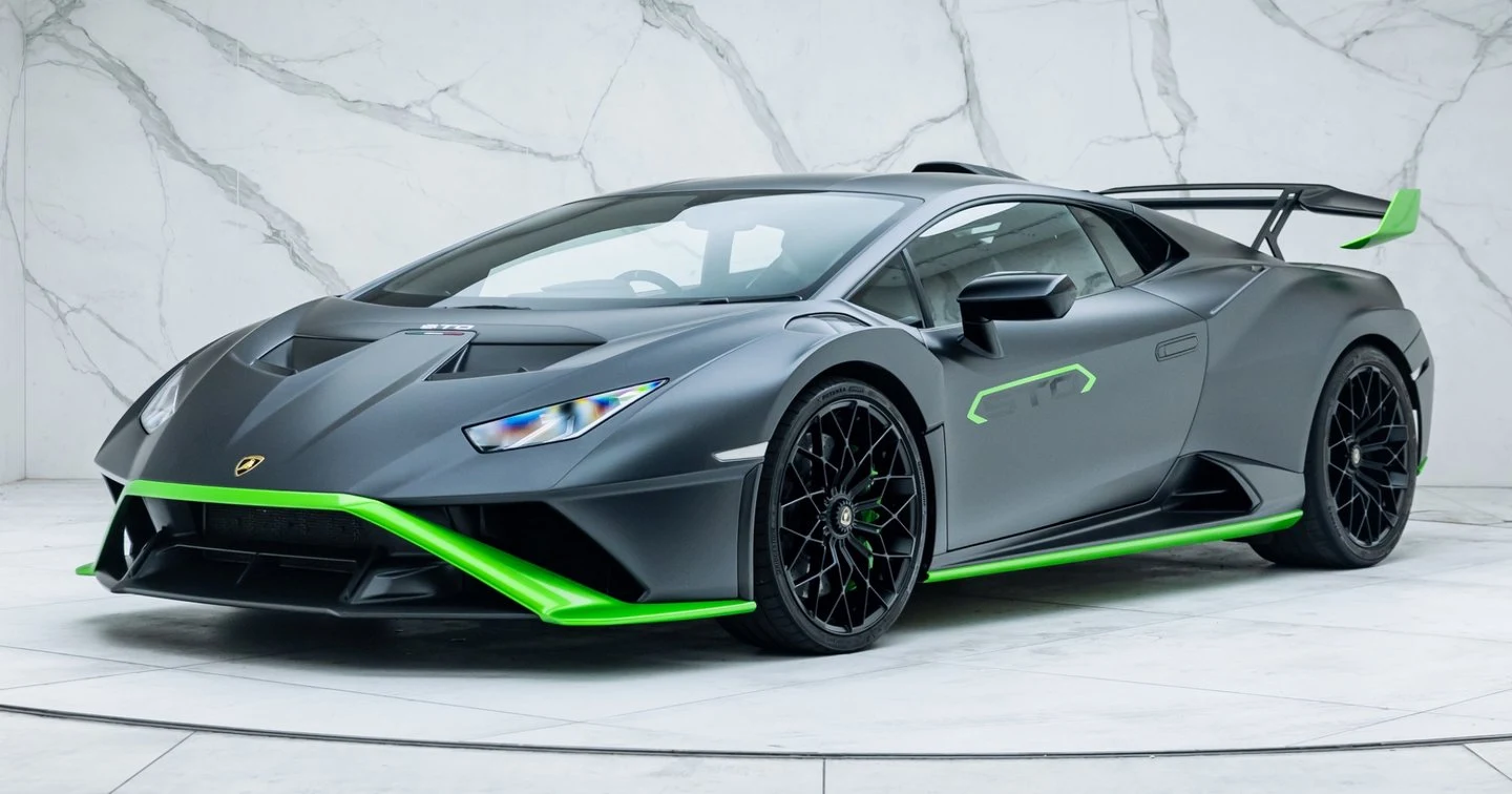 Lamborghini Huracán STO · Grigio Lynx (Satin PPF) · Romans International