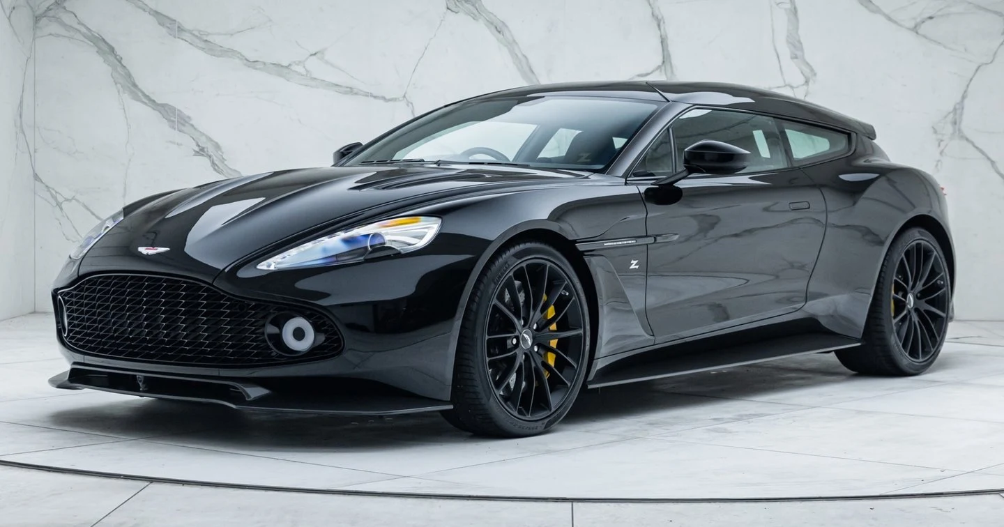 Aston Martin Vanquish Zagato Shooting Brake · Scorching Black · Romans International