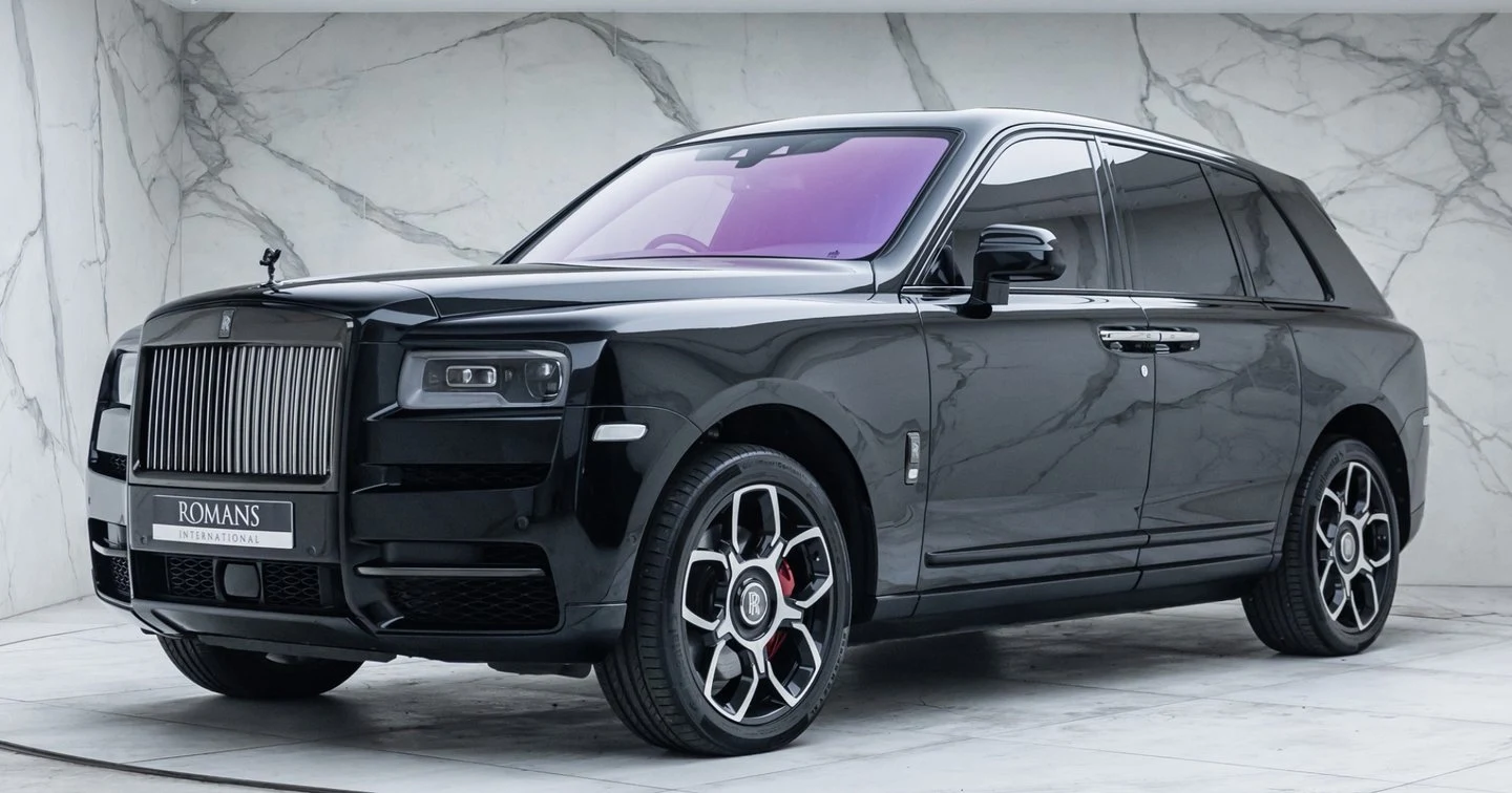 Rolls-Royce Cullinan Black Badge · Black Diamond · Romans International