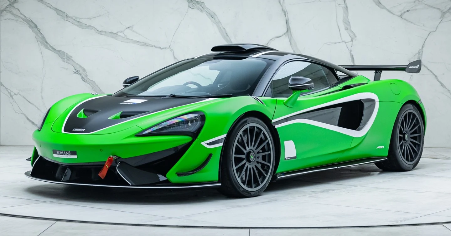 McLaren 620R · MSO Mantis Green · Romans International