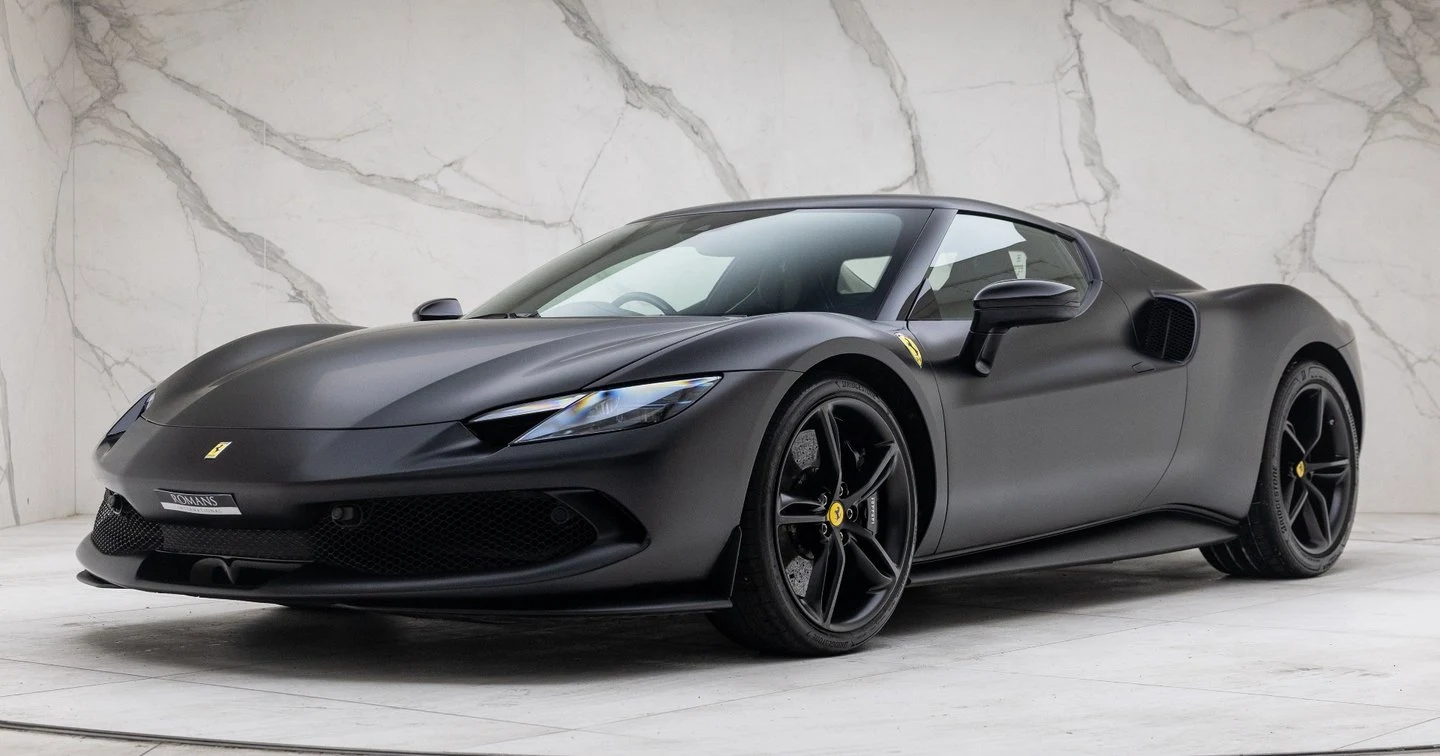 Ferrari 296 GTB · Nero Daytona · Romans International