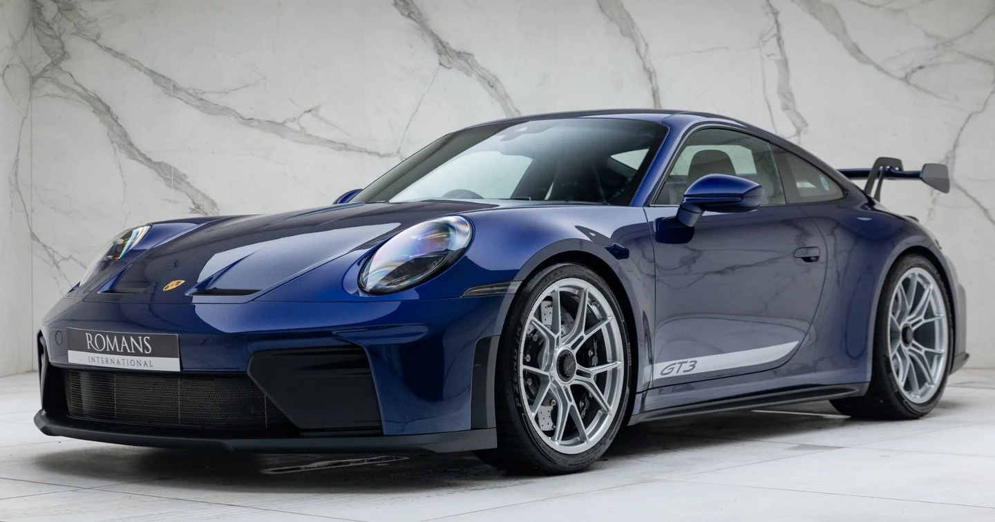 Porsche 911 (992.2) GT3 · Gentian Blue Metallic · Romans International