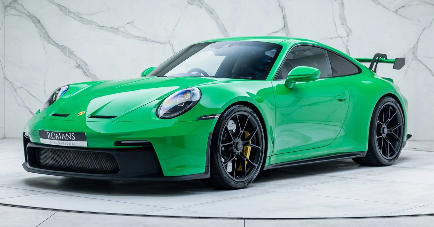 Porsche 911 (992) GT3 · Python Green · Romans International