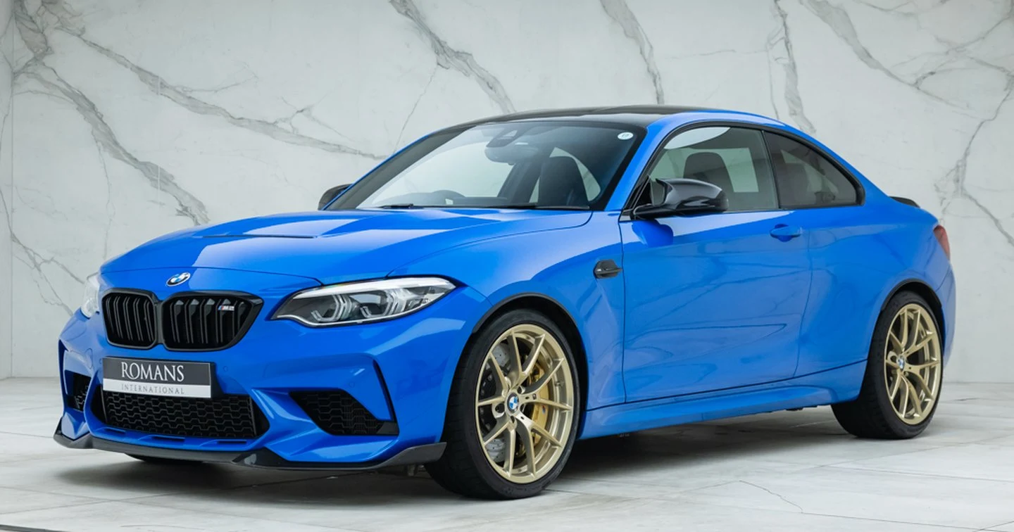 BMW M2 CS (F87) · Misano Blue Metallic · Romans International