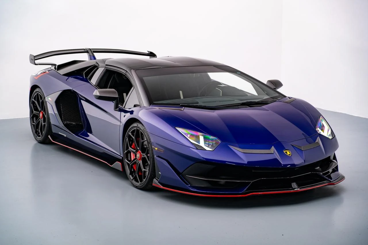Lamborghini Aventador SVJ Roadster · purple · Limited Spec Automotive