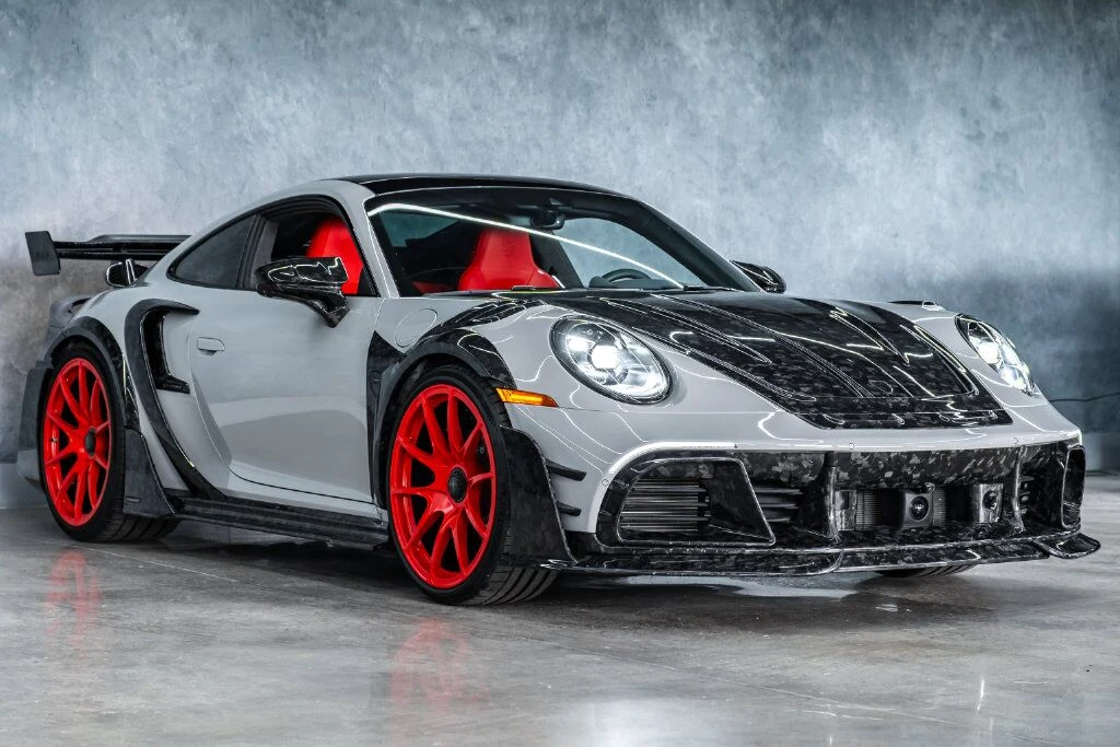 Porsche 911 Turbo S P9LM EVO 900 by MANSORY · gray · Limited Spec Automotive