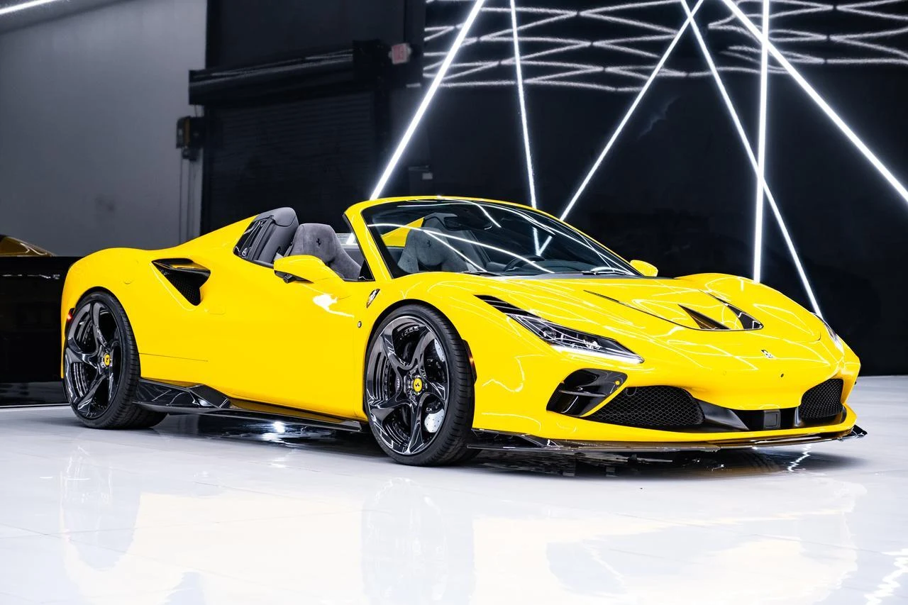 Ferrari F8 Spider · yellow · Limited Spec Automotive