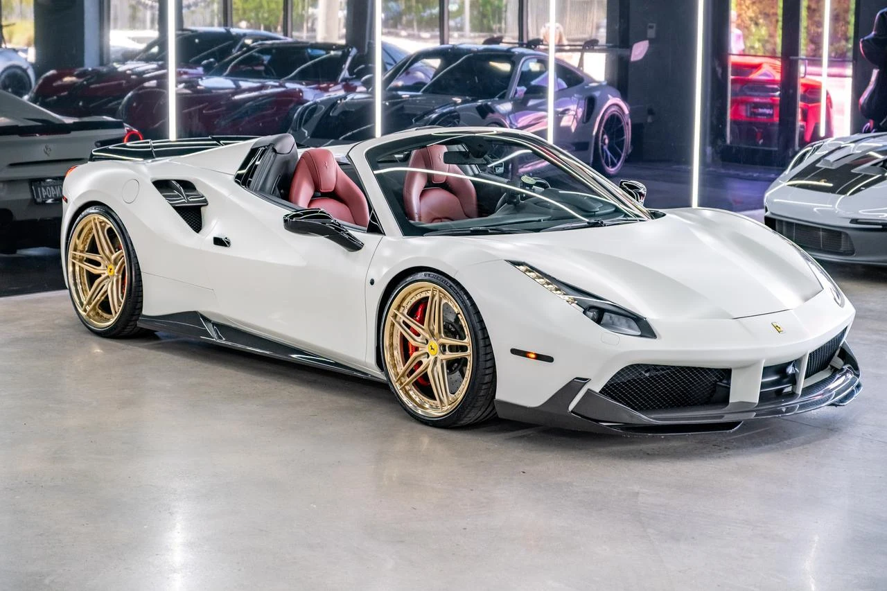 Ferrari 488 Spider · white · Limited Spec Automotive