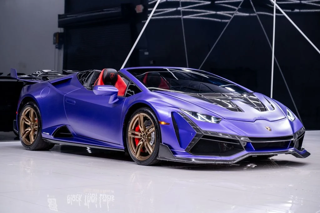Lamborghini Huracán EVO Spyder · purple · Limited Spec Automotive