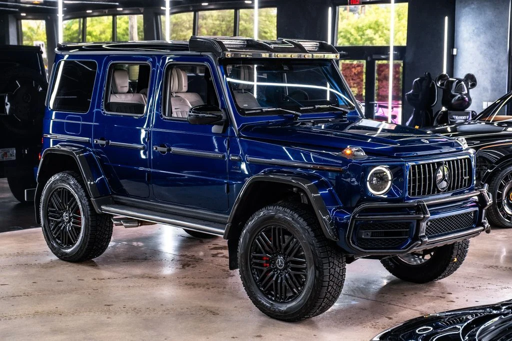 Mercedes-Benz AMG G 63 (W463 2nd Generation) · blue · Limited Spec Automotive