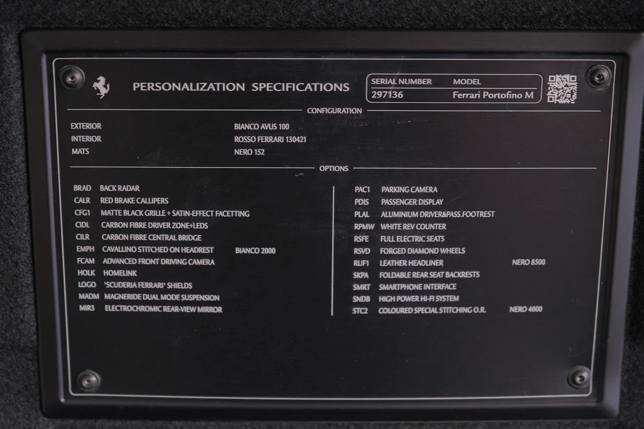 2023 Ferrari Portofino M, 11/20