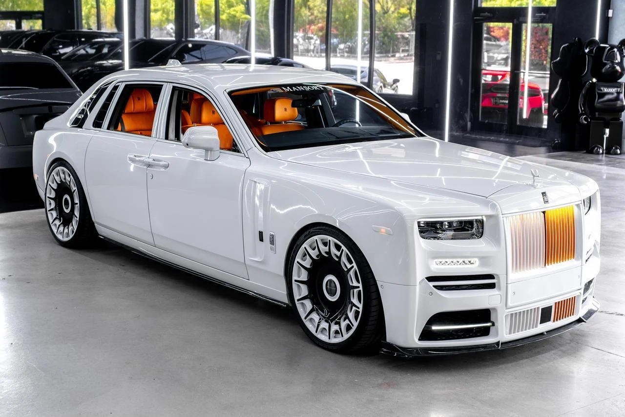 Rolls-Royce Phantom VIII MANSORY · white · Limited Spec Automotive