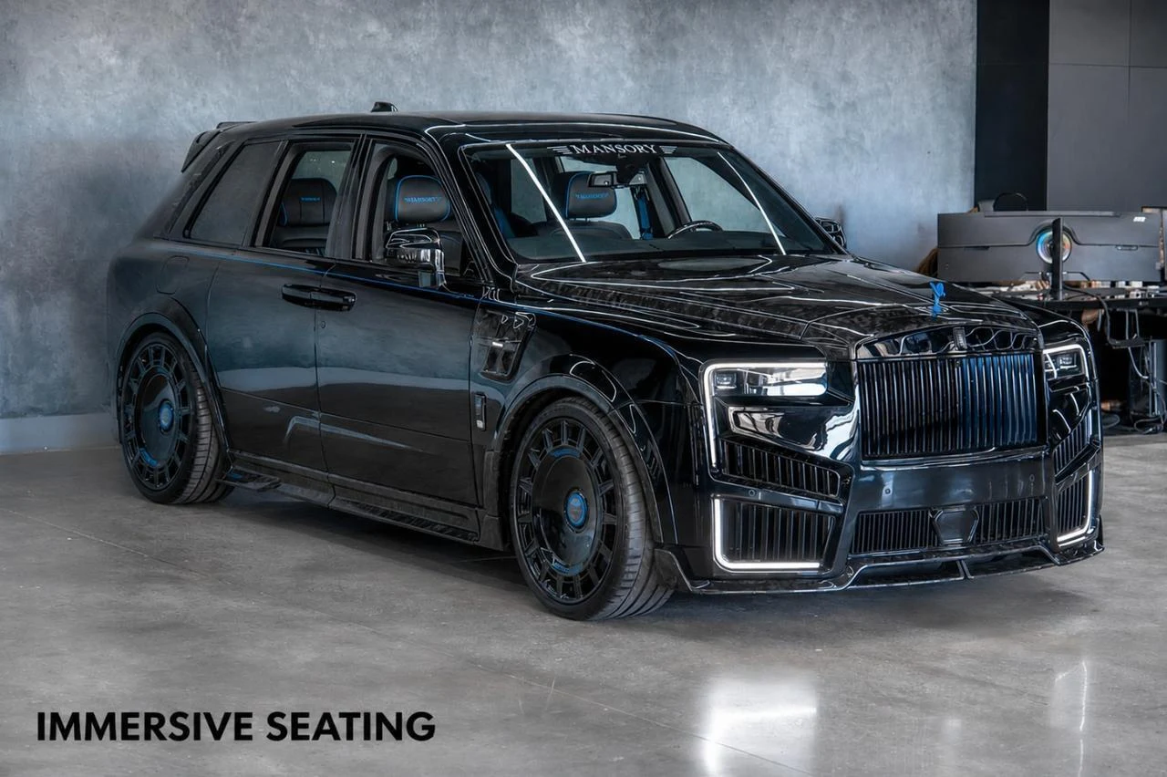 Rolls-Royce Cullinan Series II MANSORY · black · Limited Spec Automotive