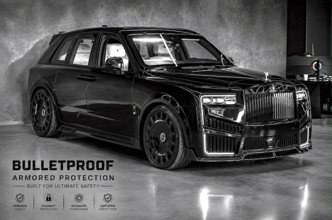 Rolls-Royce Cullinan Series II Bulletproof · Black Diamond · Limited Spec Automotive