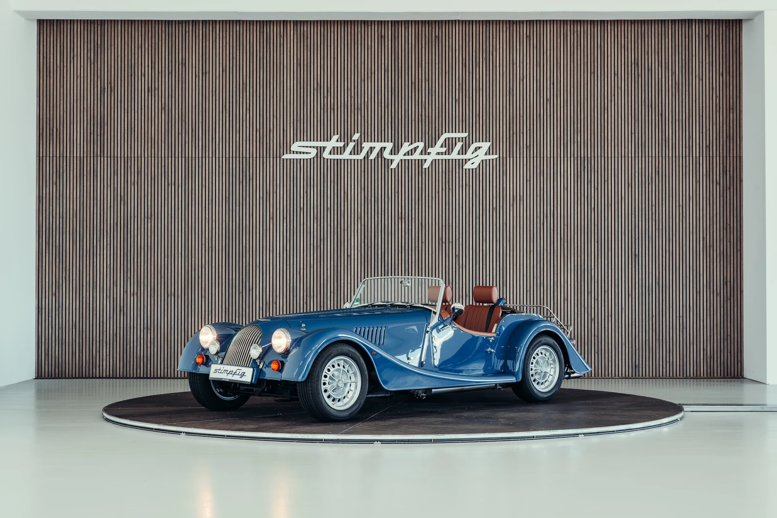 Morgan Roadster, full-car front three-quarter view.