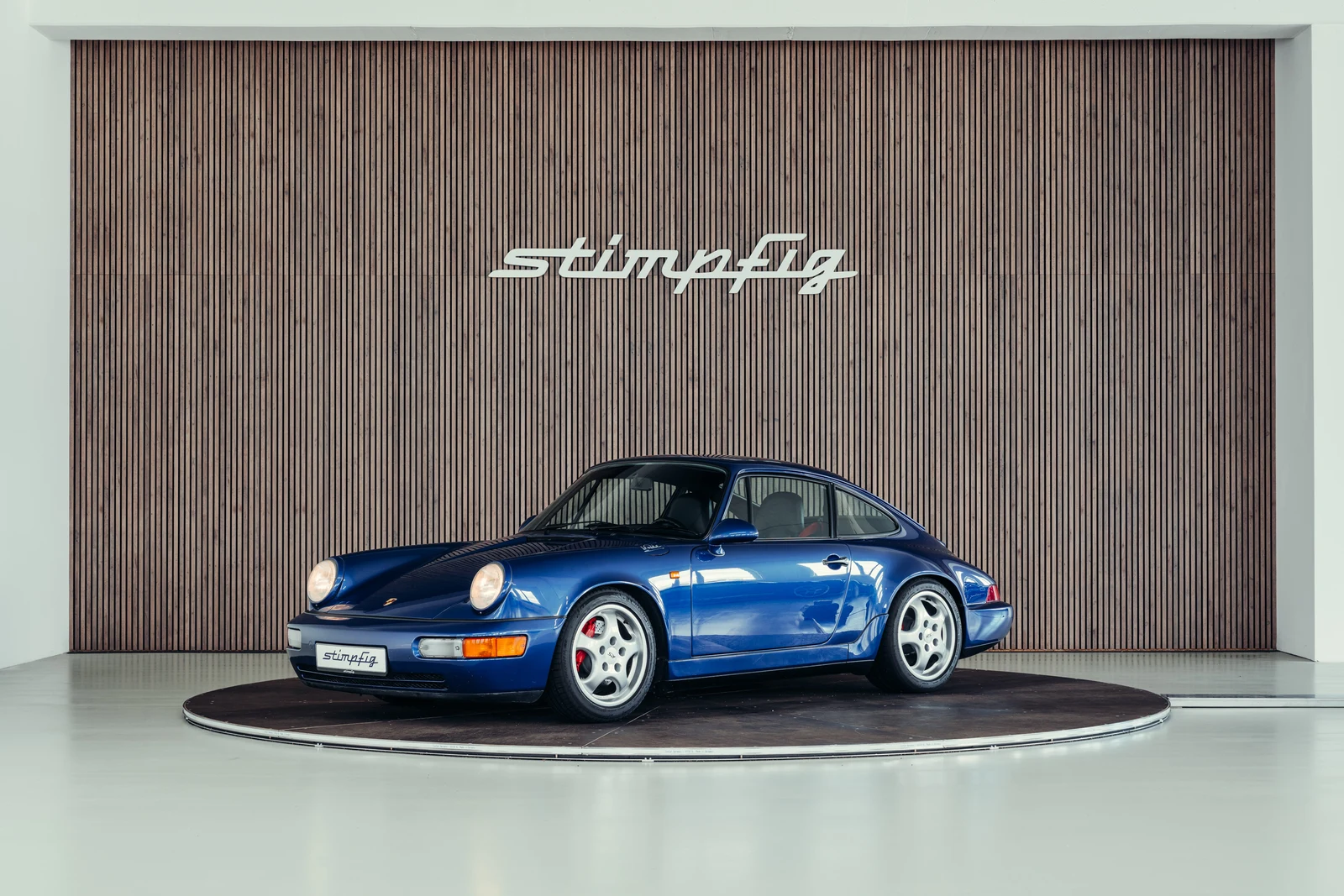 Porsche 911 (964) Carrera RS, full-car front three-quarter view.