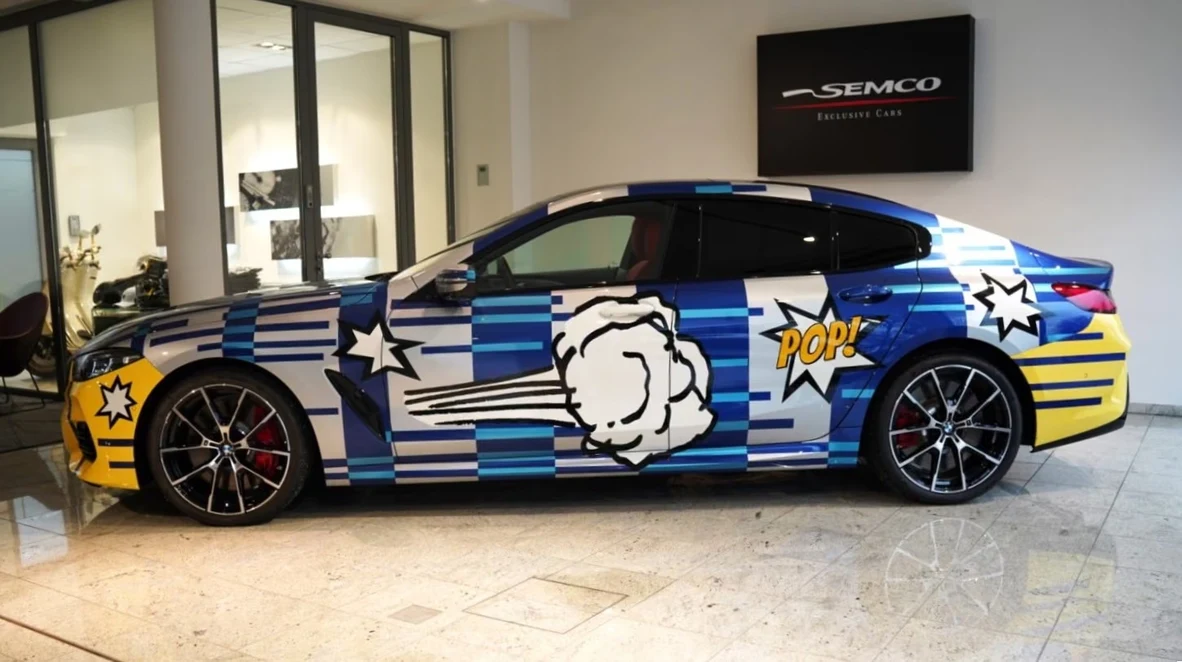 BMW M850i xDrive Gran Coupé THE 8 X JEFF KOONS, 2/10