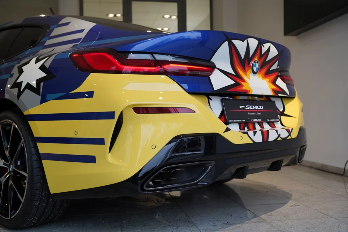 BMW M850i xDrive Gran Coupé THE 8 X JEFF KOONS, 5/10