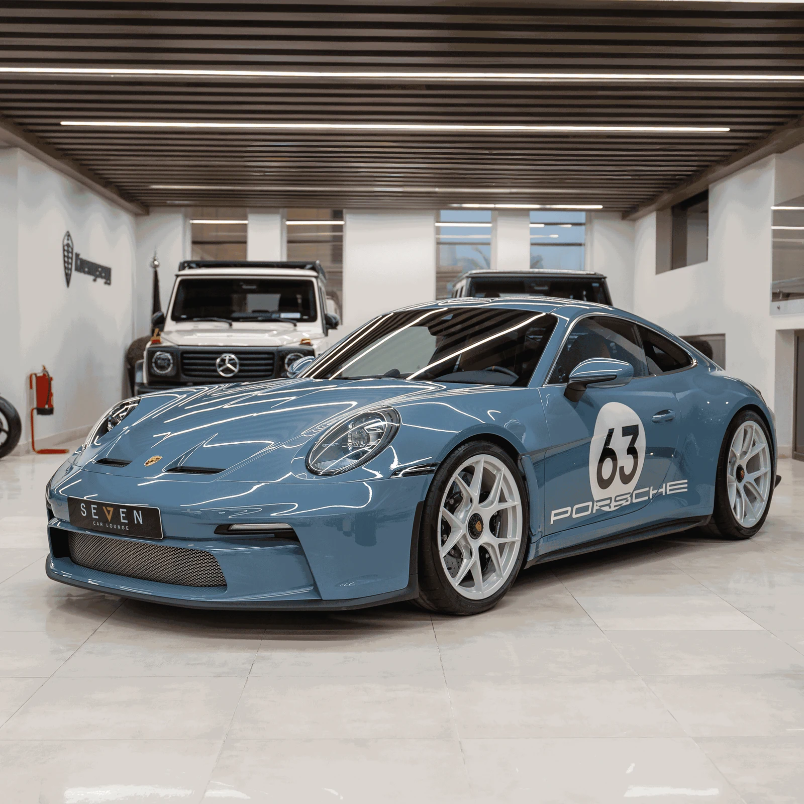 Porsche 911 (992) S/T · Blue Metallic · Seven Car Lounge