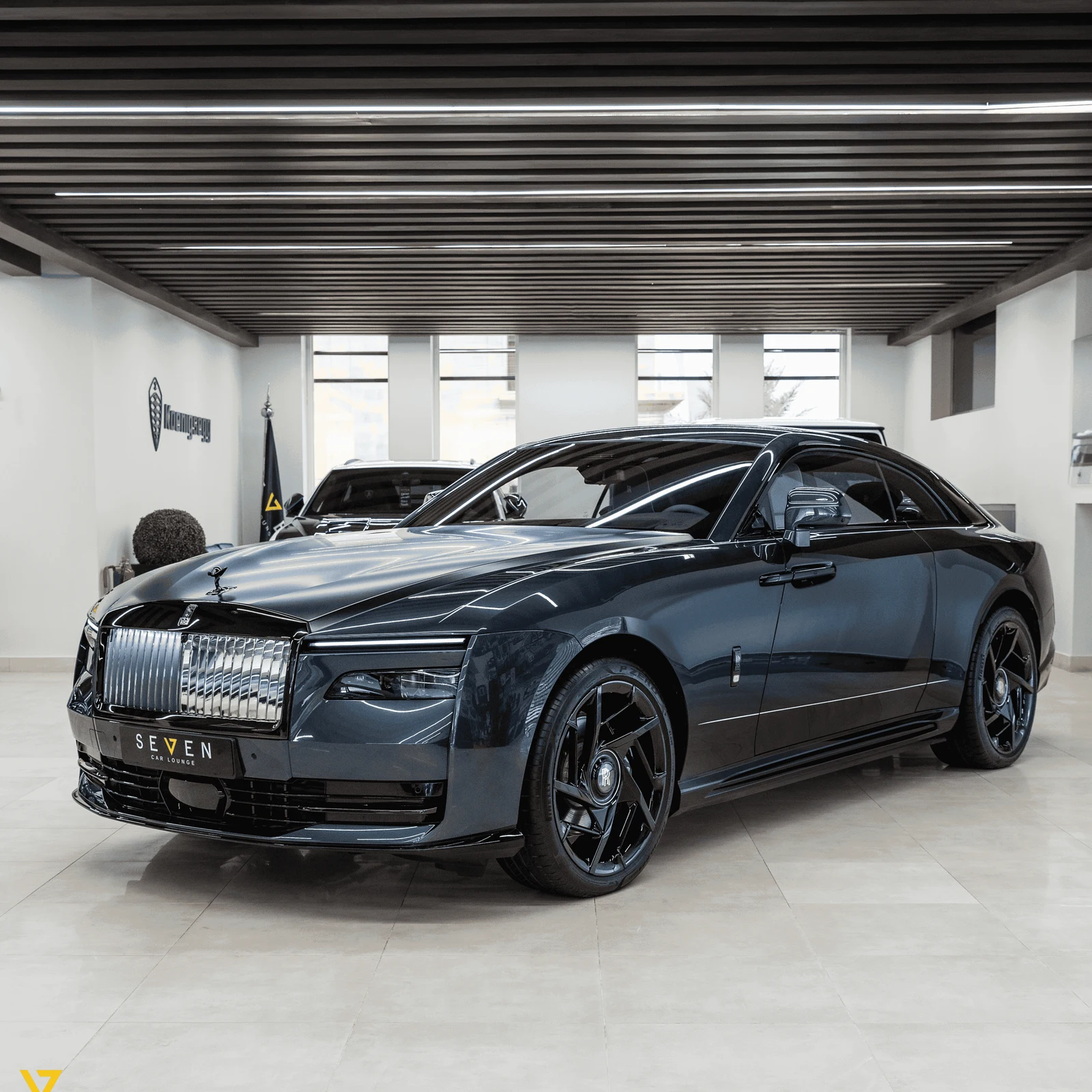 Rolls-Royce Spectre Black Badge · Deep Metallic · Seven Car Lounge