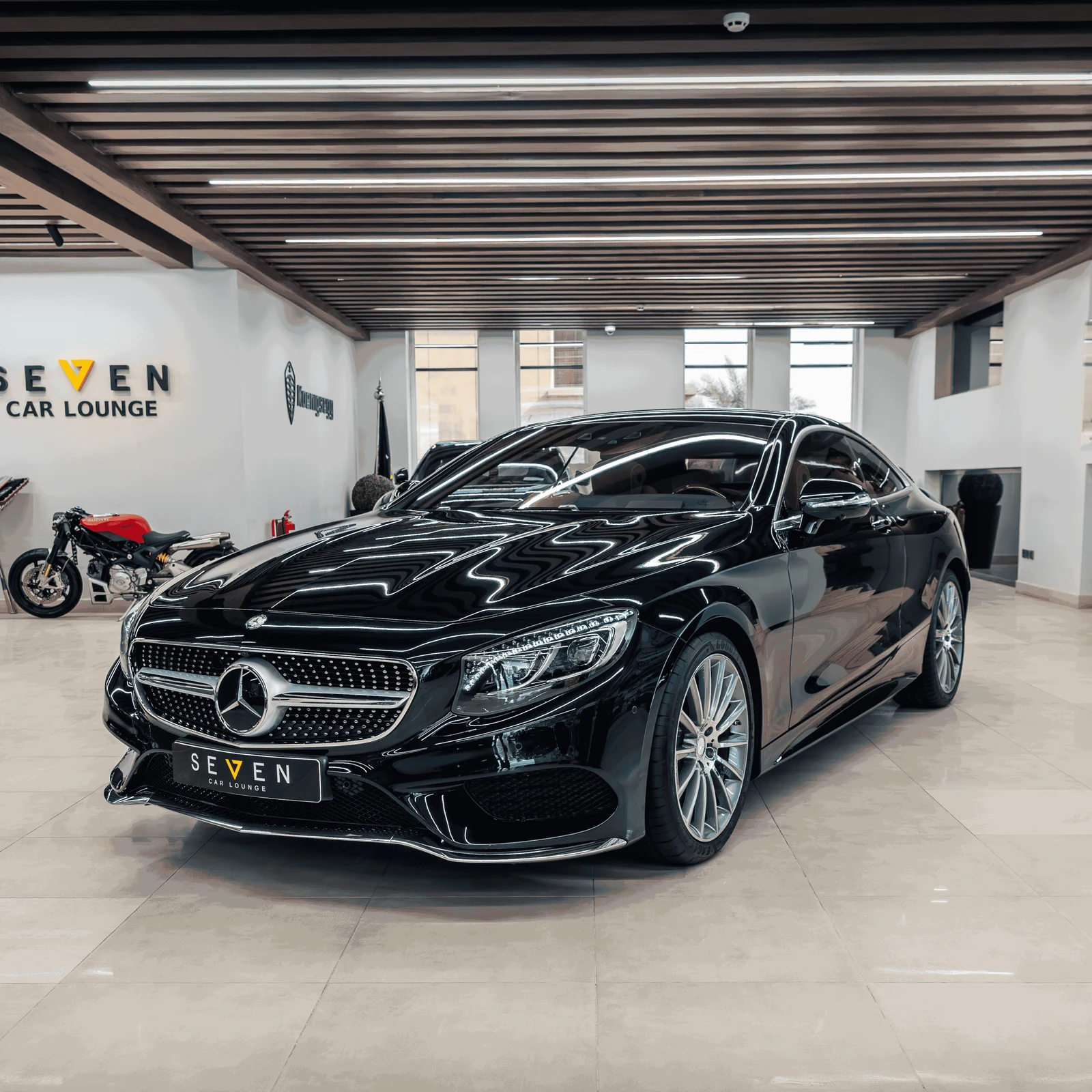 Mercedes-Benz S 500 Coupé · Emerald Green · Seven Car Lounge