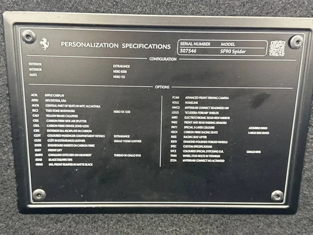 2024 Ferrari SF90 Spider, 17/20