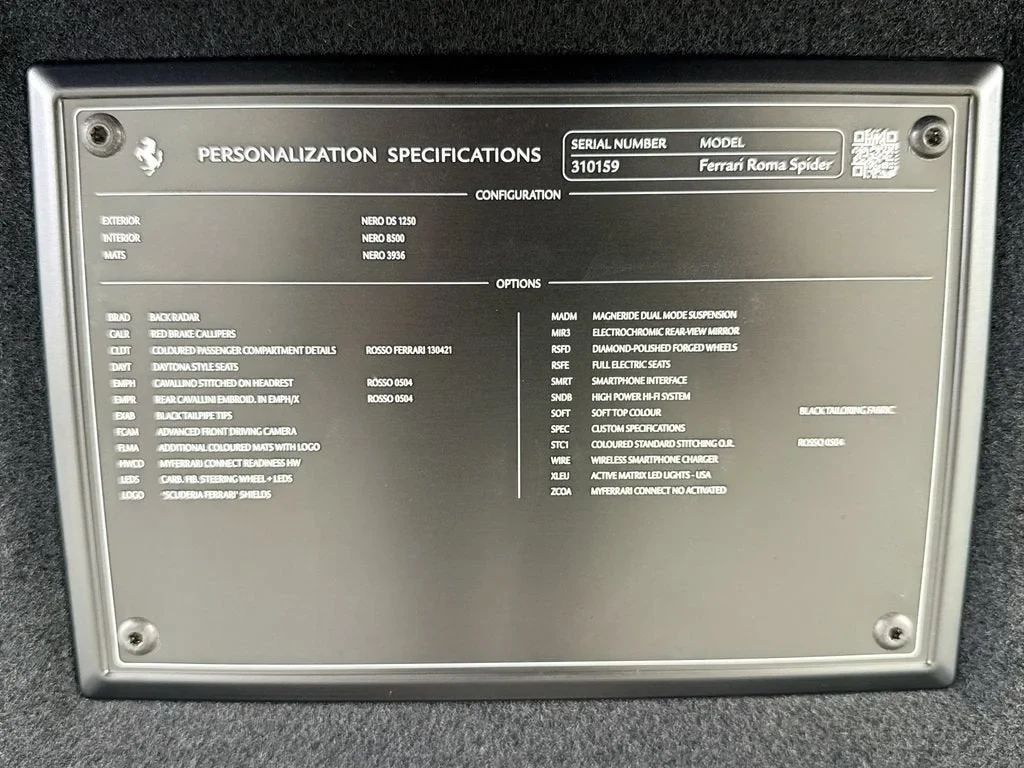 2024 Ferrari Roma Spider, 17/20