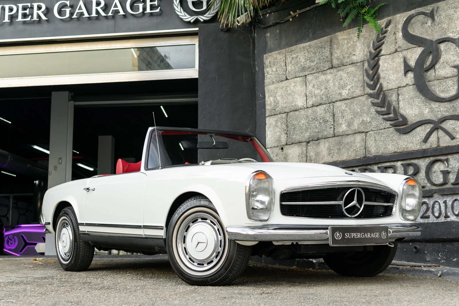Mercedes-Benz 280 SL · white · SuperGarage Marbella