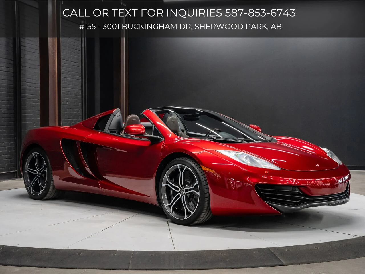 2014 McLaren MP4-12C Spider, 2/30