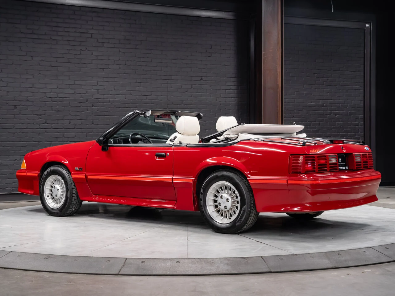 1988 Ford Mustang Convertible, 7/30