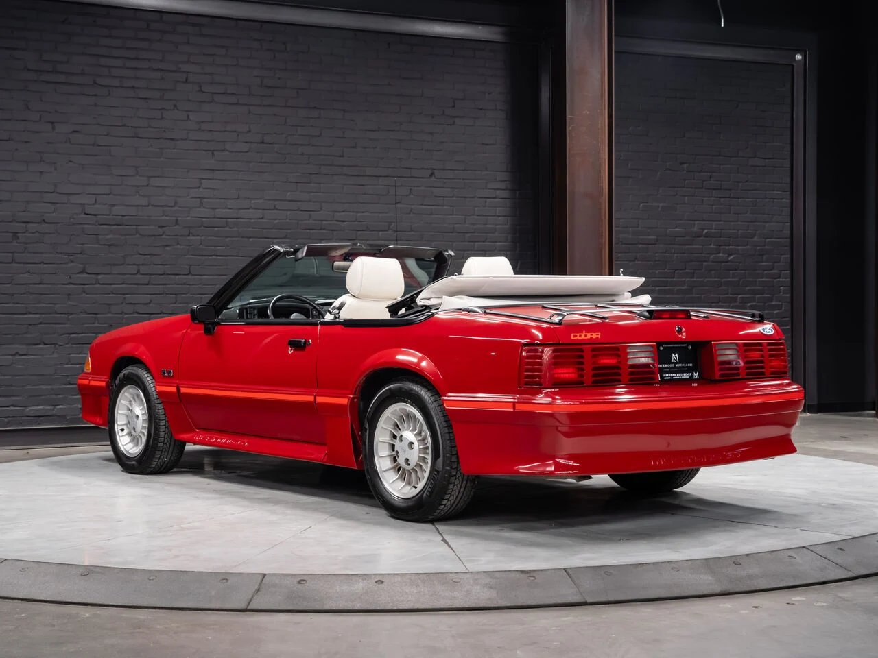 1988 Ford Mustang Convertible, 8/30