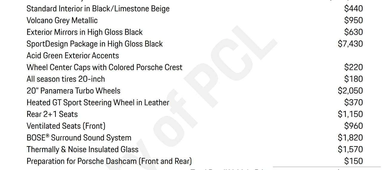 2025 Porsche Panamera 4 E-Hybrid (976), 8/30