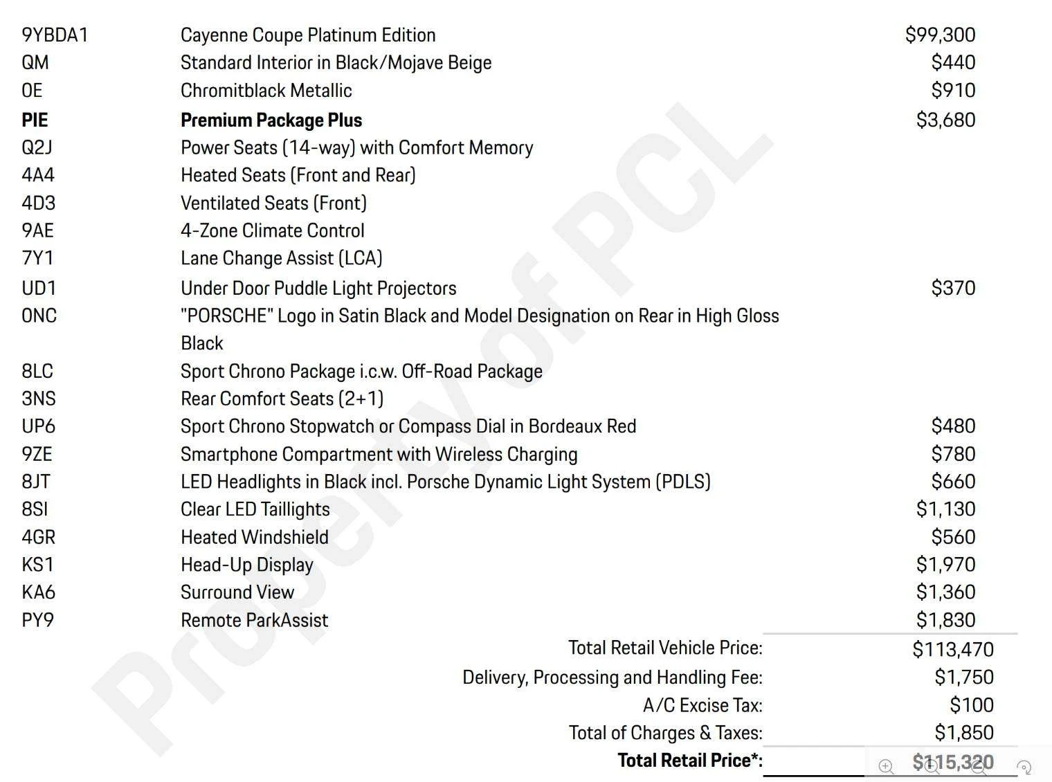 2023 Porsche Cayenne Platinum Edition (3rd Generation), 8/30