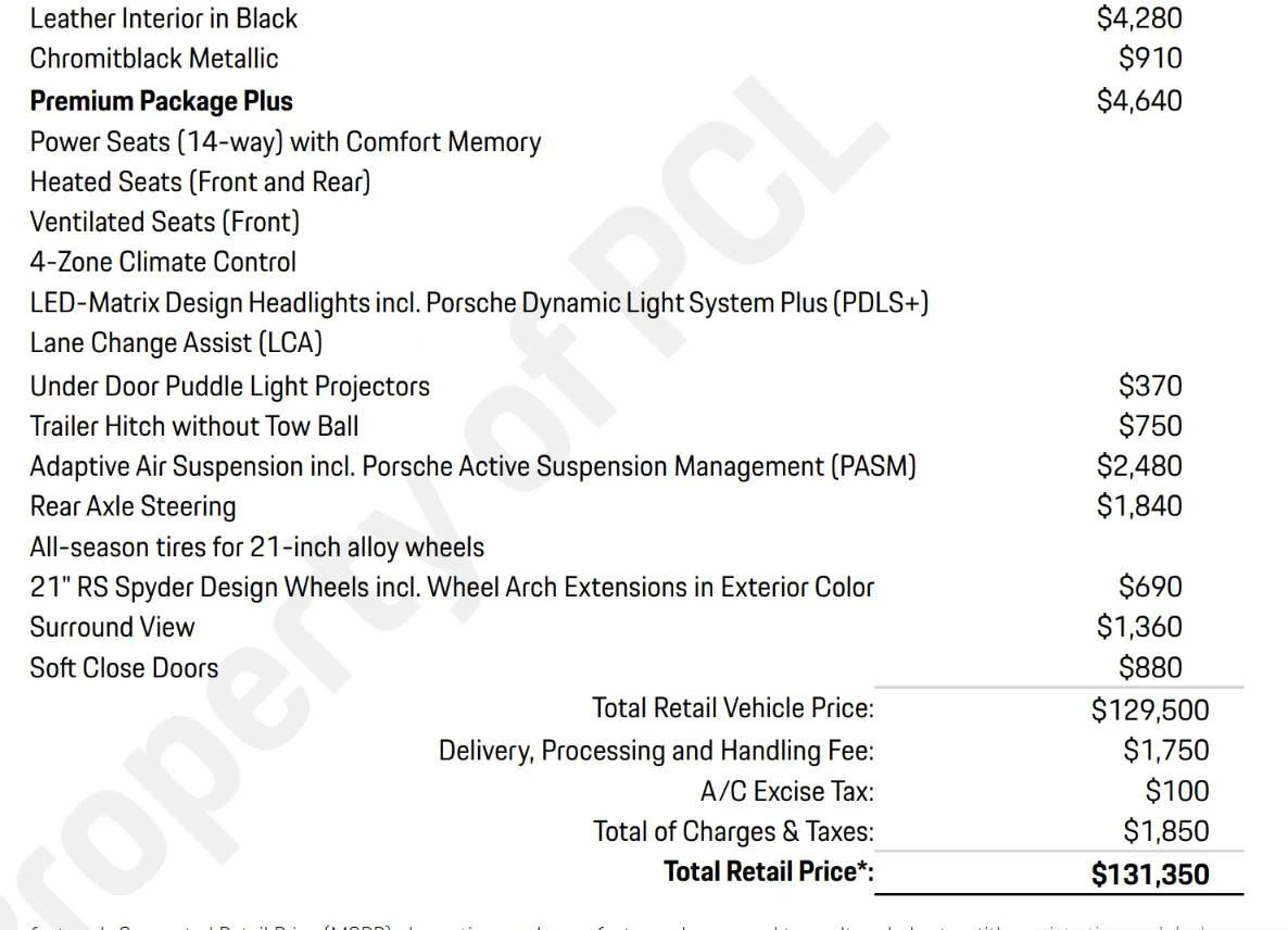 2023 Porsche Cayenne S Platinum Edition (3rd Generation), 8/30