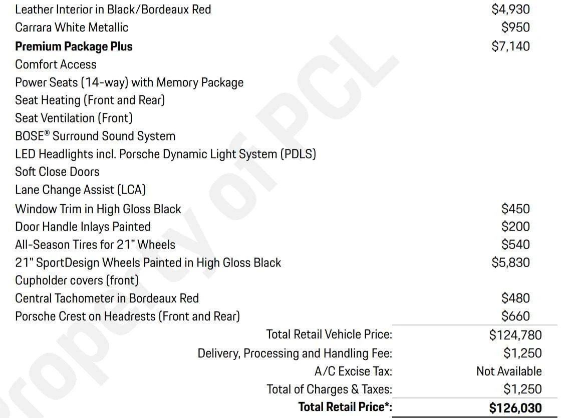2019 Porsche Panamera 4 (971), 8/29