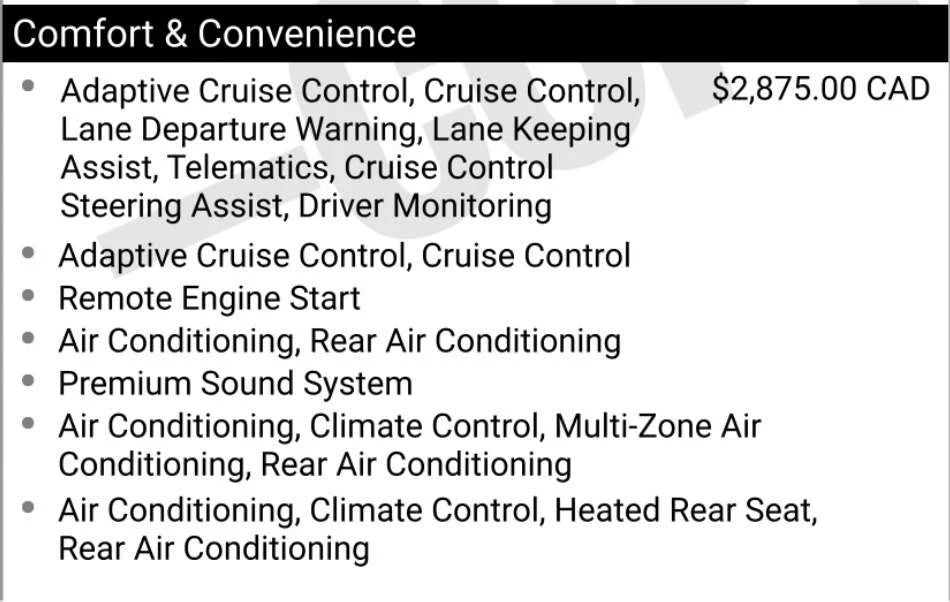 2023 Cadillac Escalade Premium Luxury Platinum (5th Generation), 8/30