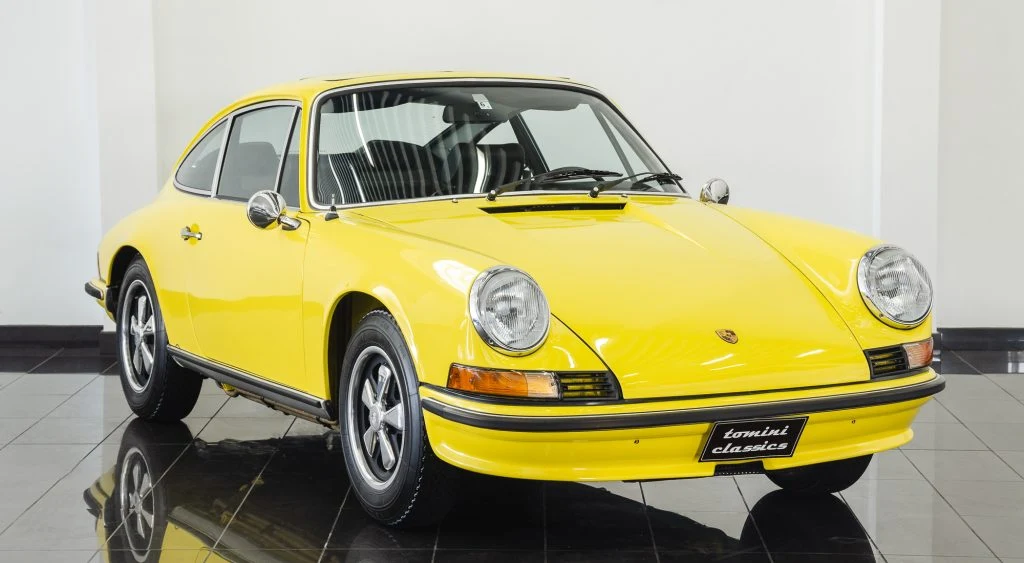 Porsche 911 S 2.4 · Yellow · Tomini Classics