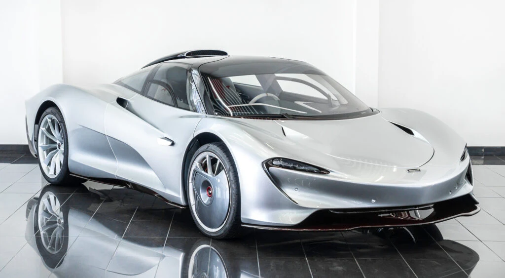 McLaren Speedtail · Liquid Silver, MSO · Tomini Classics