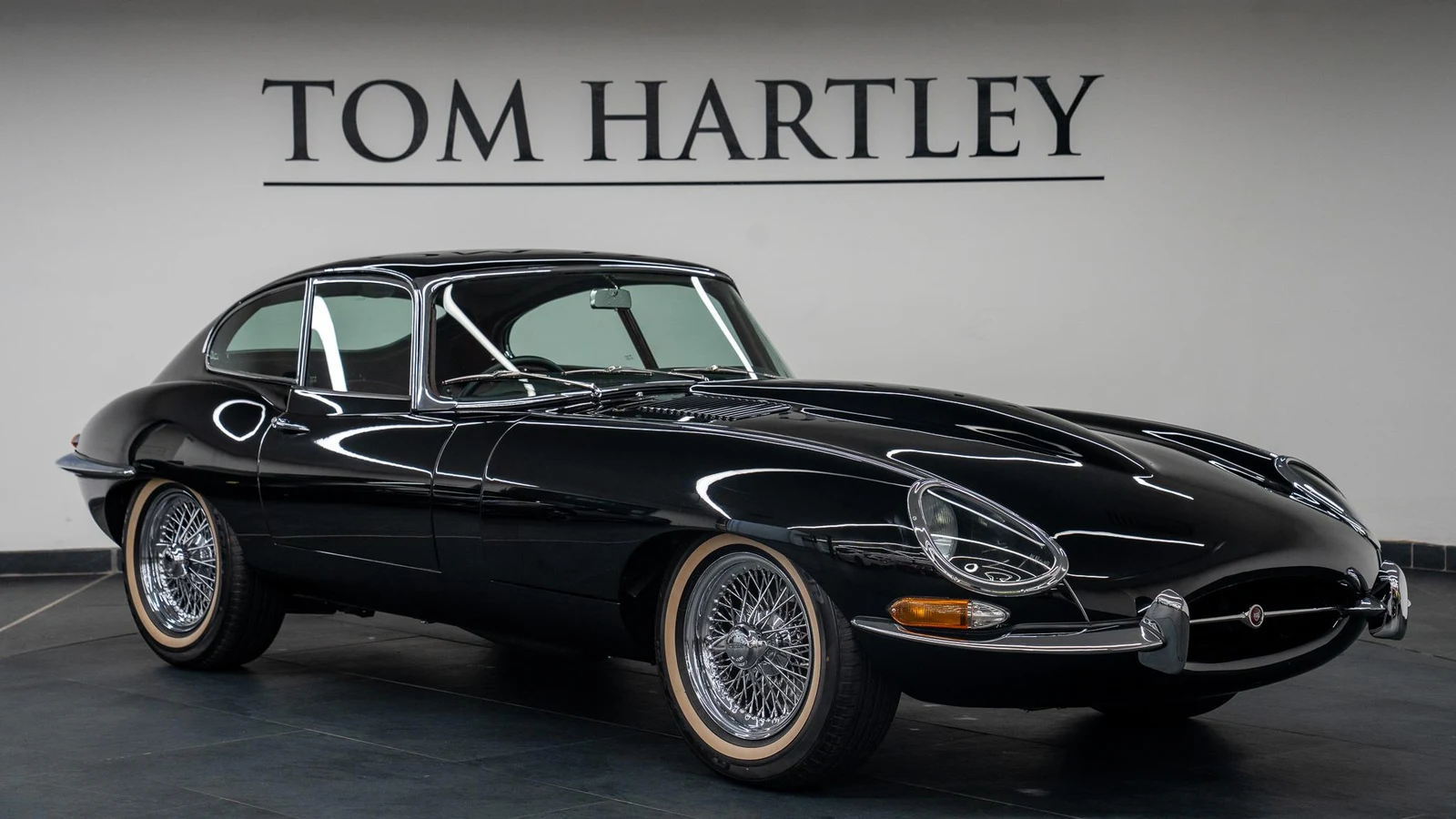 Jaguar E-Type Series 1 3.8 Fixed Head Coupé · black · Tom Hartley