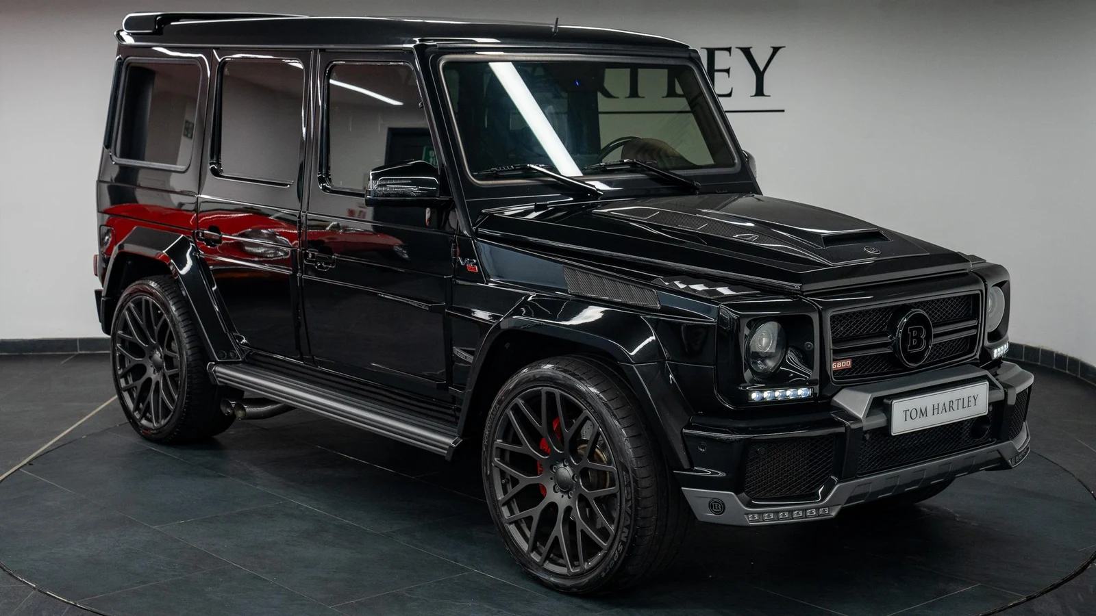 Brabus G 800 Widestar V12 · Obsidian Black Metallic · Tom Hartley