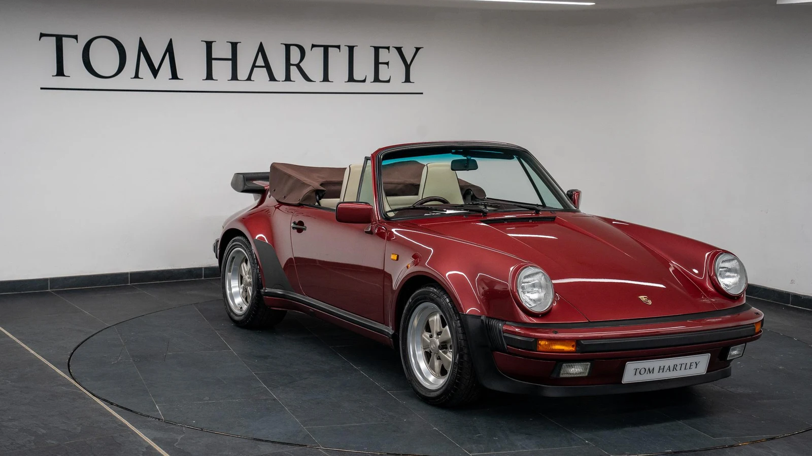 1988 Porsche 911 G Series Carrera 3.2 Super Sport Cabriolet, 3/10